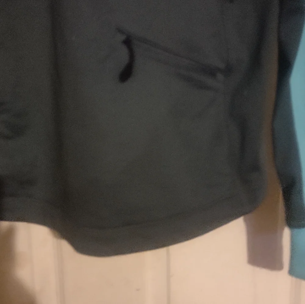 Woman's Nike Running Dri-Fit‎ thermal half zip hoodie size Medium - Picture 9 of 13